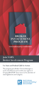 Broker Involvement Program Brochure Cover